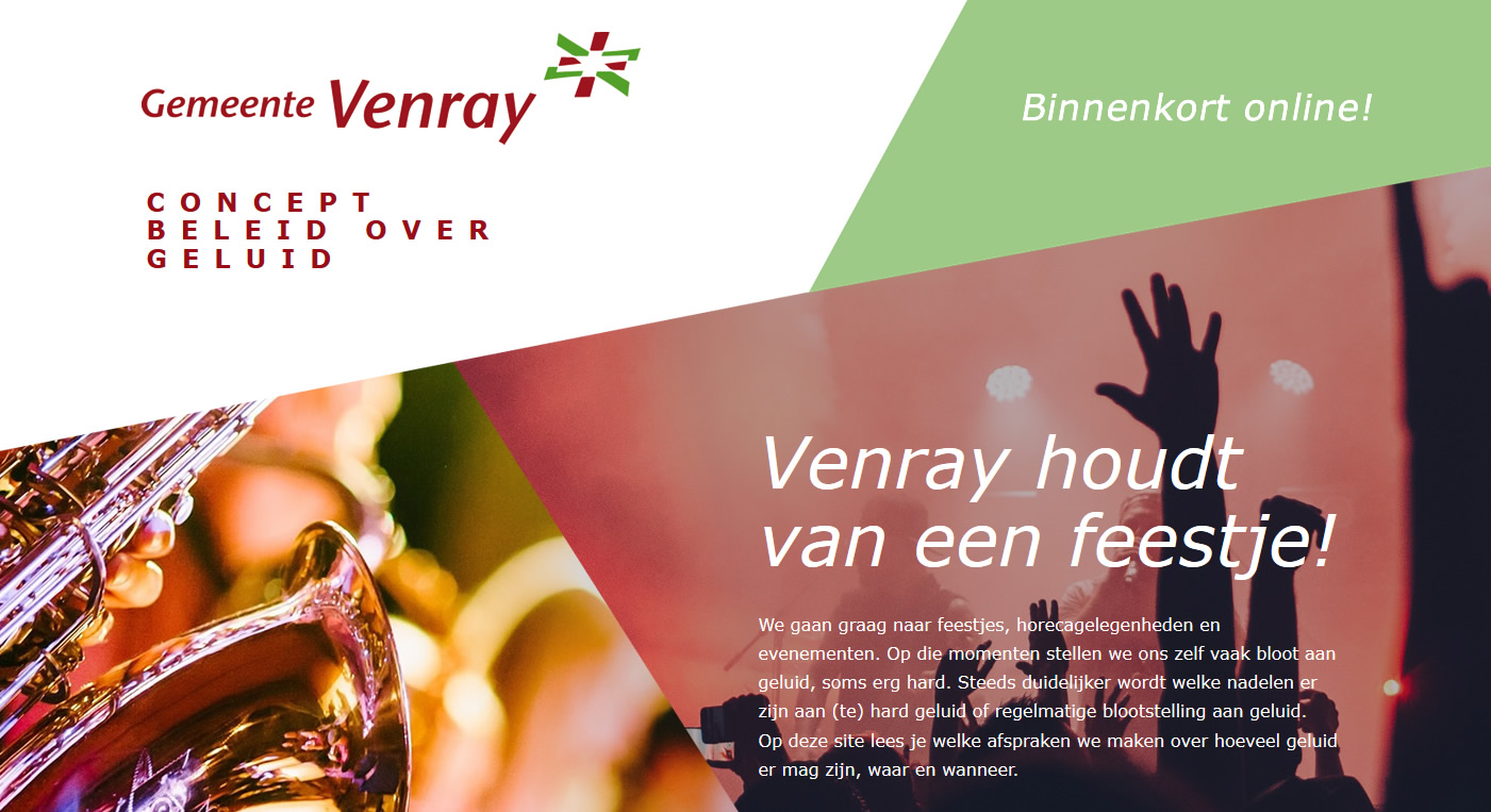 Concept Beleid over geluid